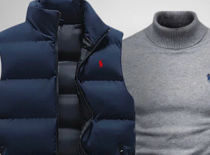 Limitierte Winter-Edition: Weste + Gratis Pullover